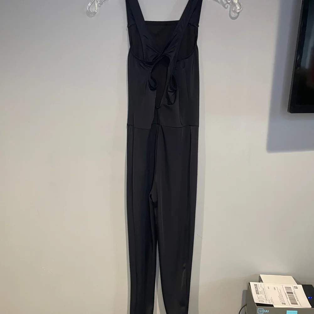 Weissman Black Unitard Dancewear Jazz Contemporary Acro Size Large